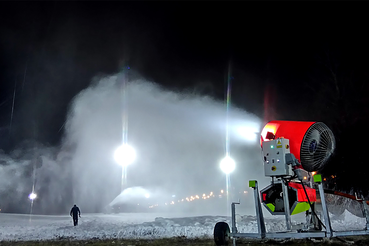 Realizacja naśnieżania Welderstal
